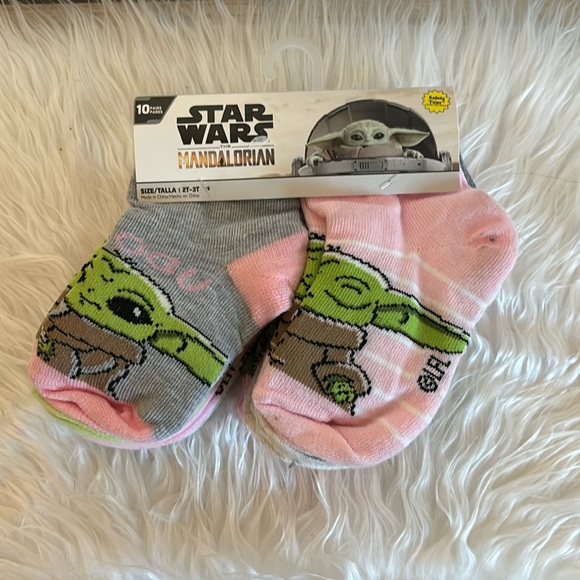 10 Pairs of Disney Star Wars Toddler Socks 🧦 - 2T-3T - Picture 8 of 8